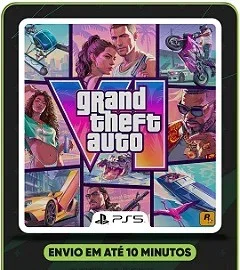 GRAND THEFT AUTO (GTA) VI - PS5 - MÍDIA DIGITAL