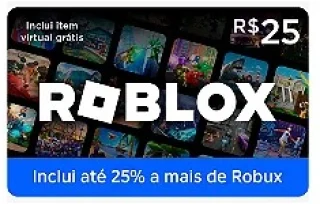 Cartão Presente R$25